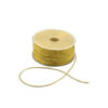 Cordón metalizado de 2 mm en color oro.