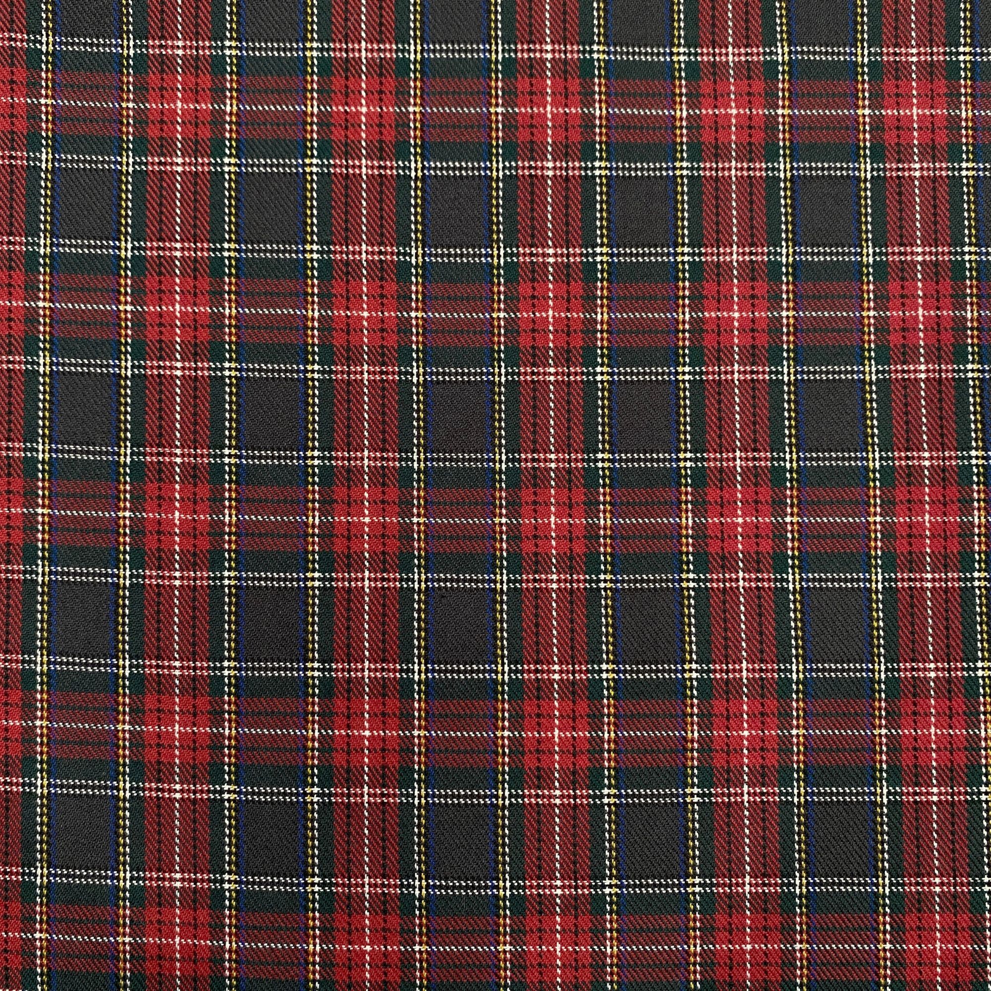 Tela de Sarga Cuadro Escocés Ancho 150 cm - Imagen 4