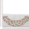 Cuello Bordado con Pedrería y Perlas 20 cm - Thumbnail Image 4