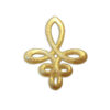 Aplique Bordado 10 cm Oro Termoadhesivo - Thumbnail Image 1