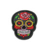 Parche termoadhesivo de calavera mexicana de 8 cm