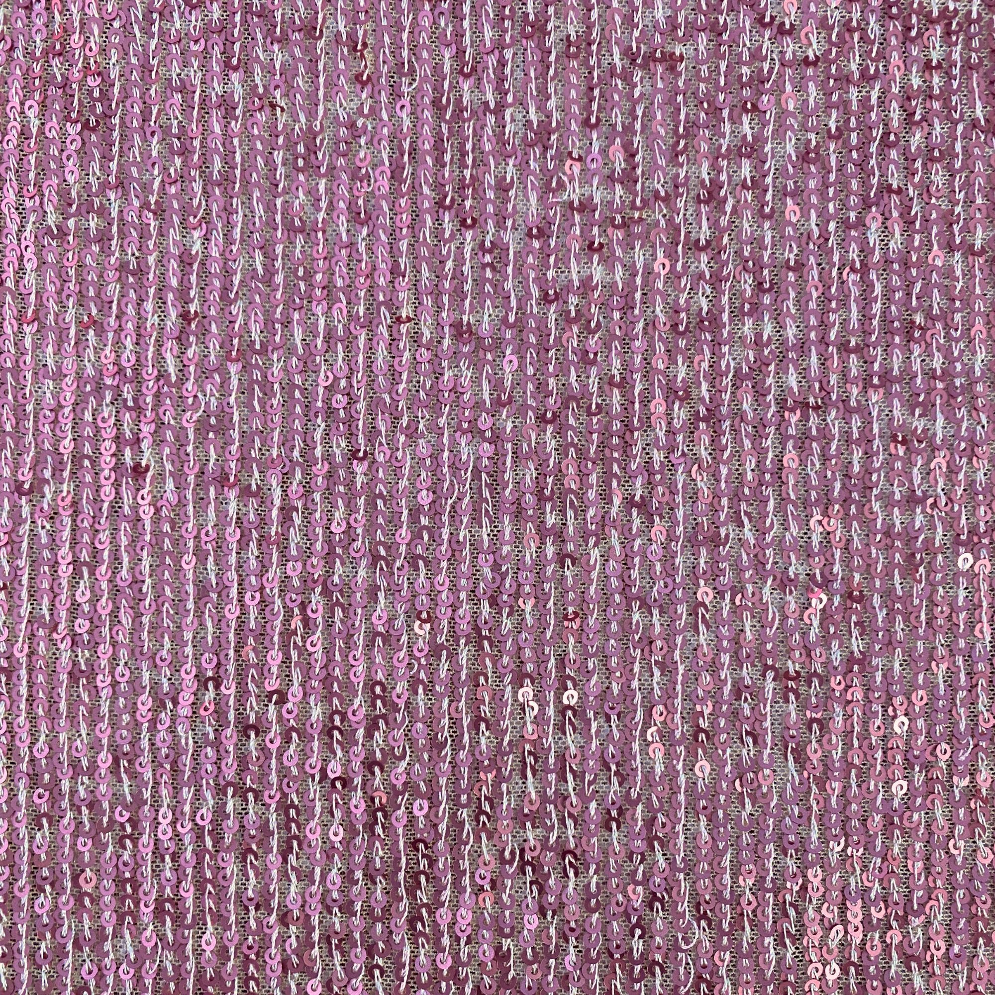 Tela de Lentejuela Canalé Ancho 150 cm – Base de Punto - Imagen 7