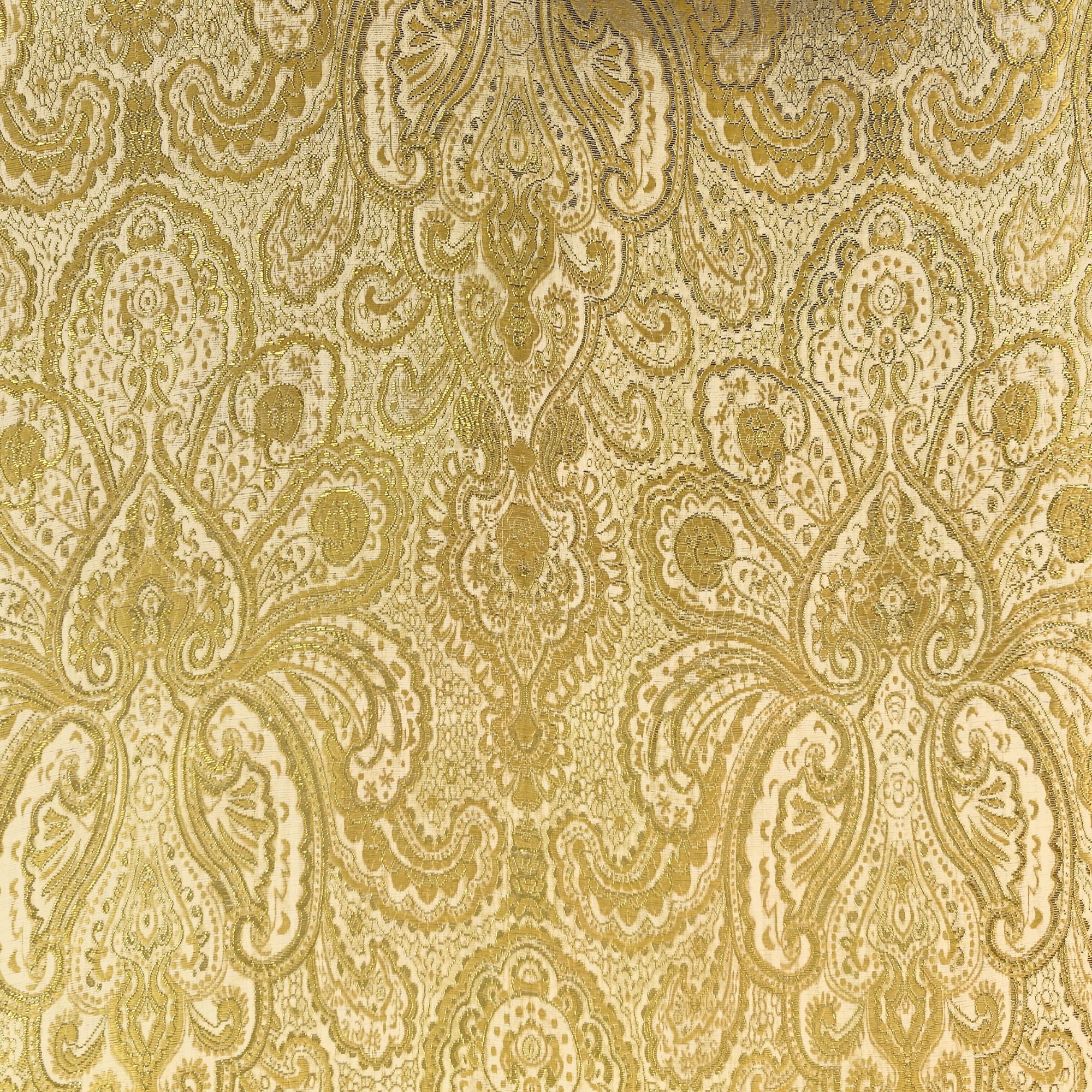 Tela Brocado Jaima Flor de Lis Ancho 150 cm - Imagen 2