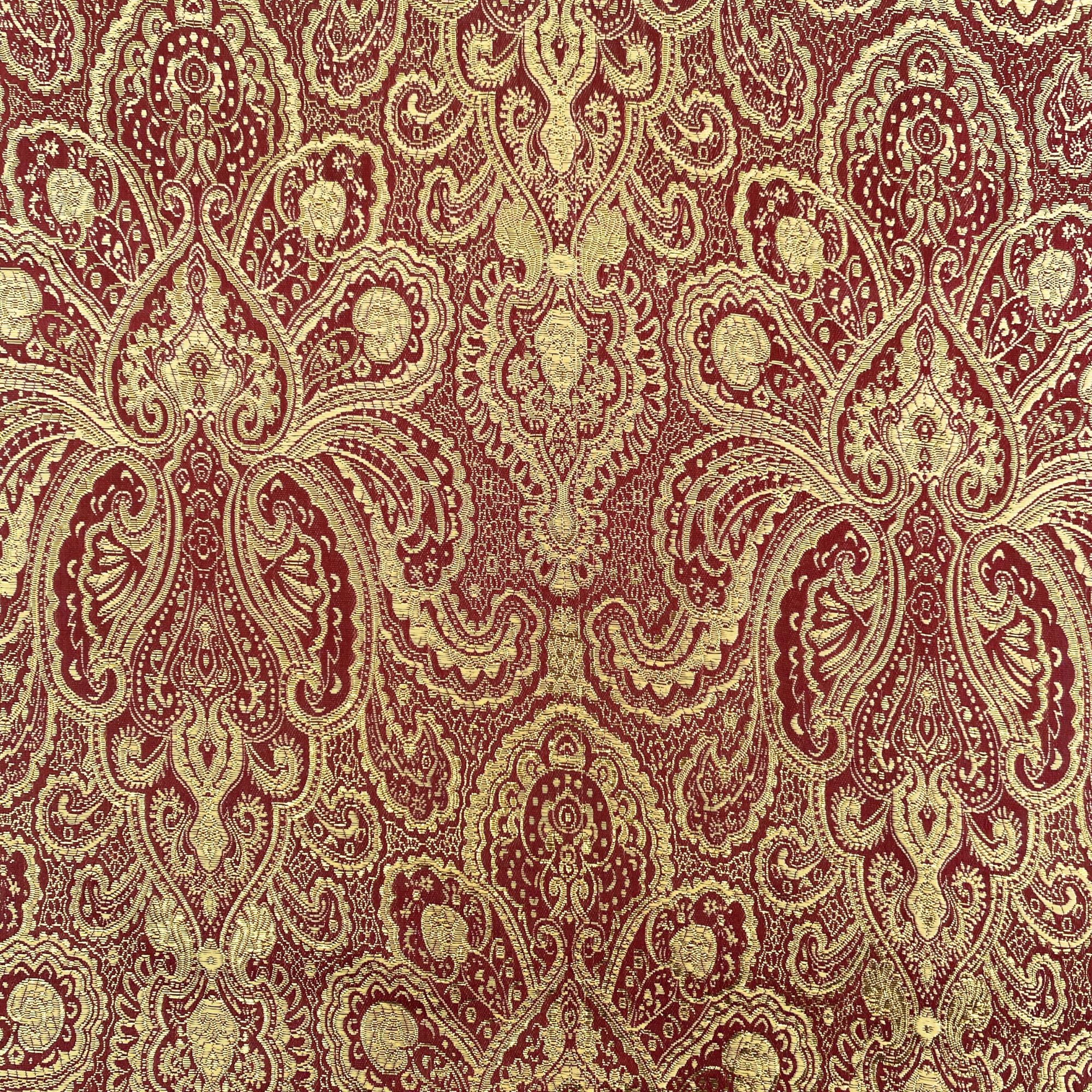 Tela Brocado Jaima Flor de Lis Ancho 150 cm - Imagen 3