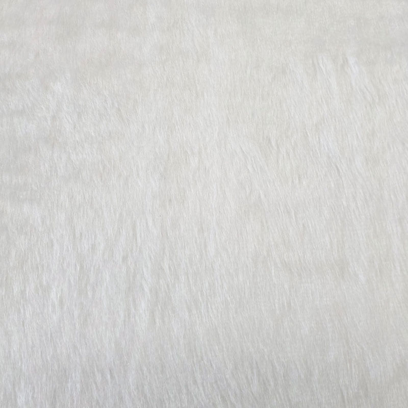 tela efecto pelo blanco carnaval