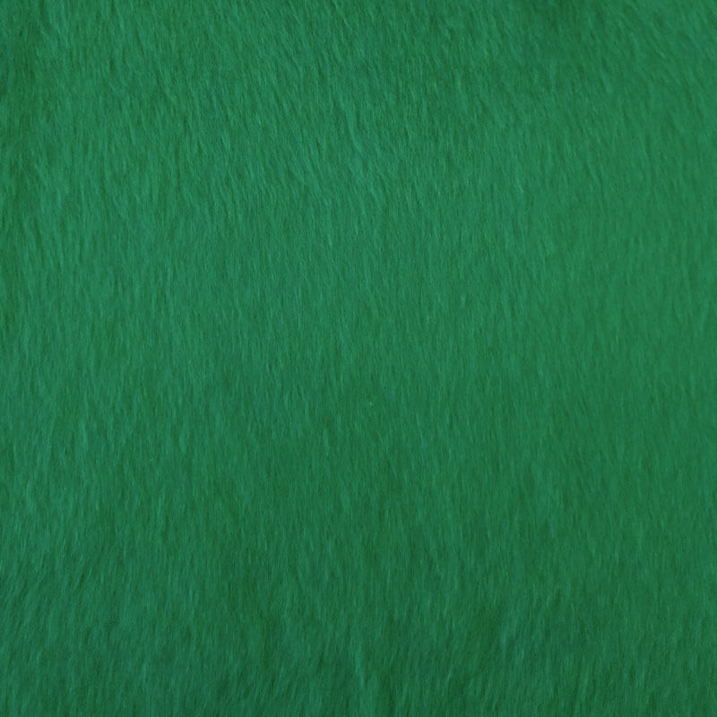 tela efecto pelo verde