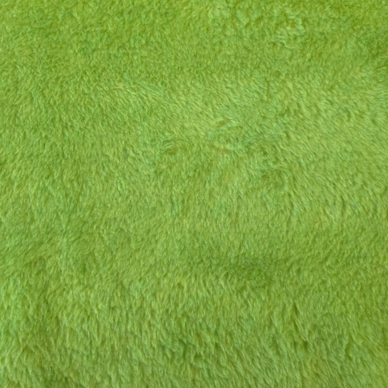 tela de pelo verde pistacho