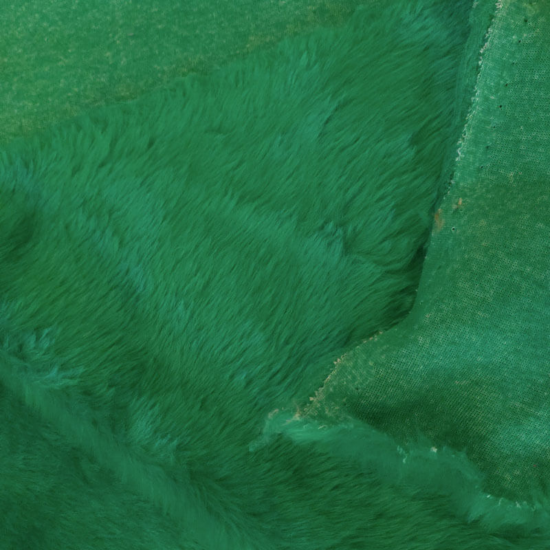 tela de pelo verde hierba