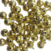 Cascabeles de latón color oro de 10 mm en pack de 100 unidades
