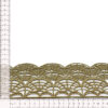 pasamaneria oro plata de 7 cm