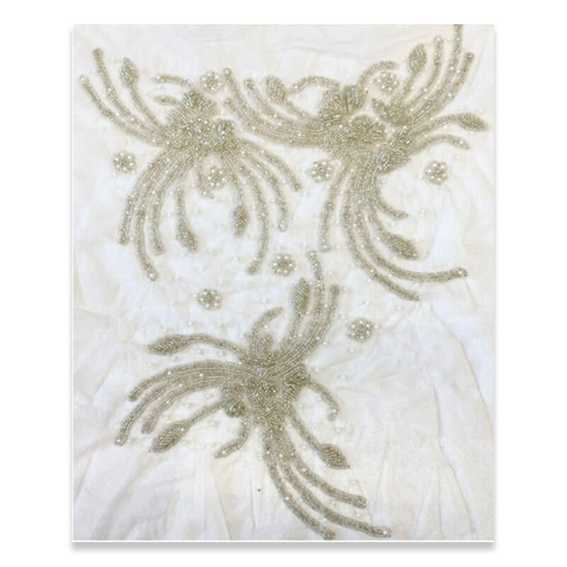Cuerpo de pedrería cristal blanco de 50 cm
