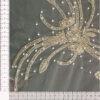 Aplique textil en blanco para vestidos de fiesta