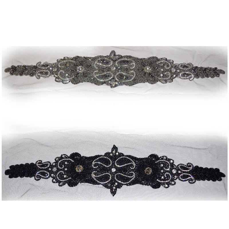 Aplique de cintura con diseño ornamental