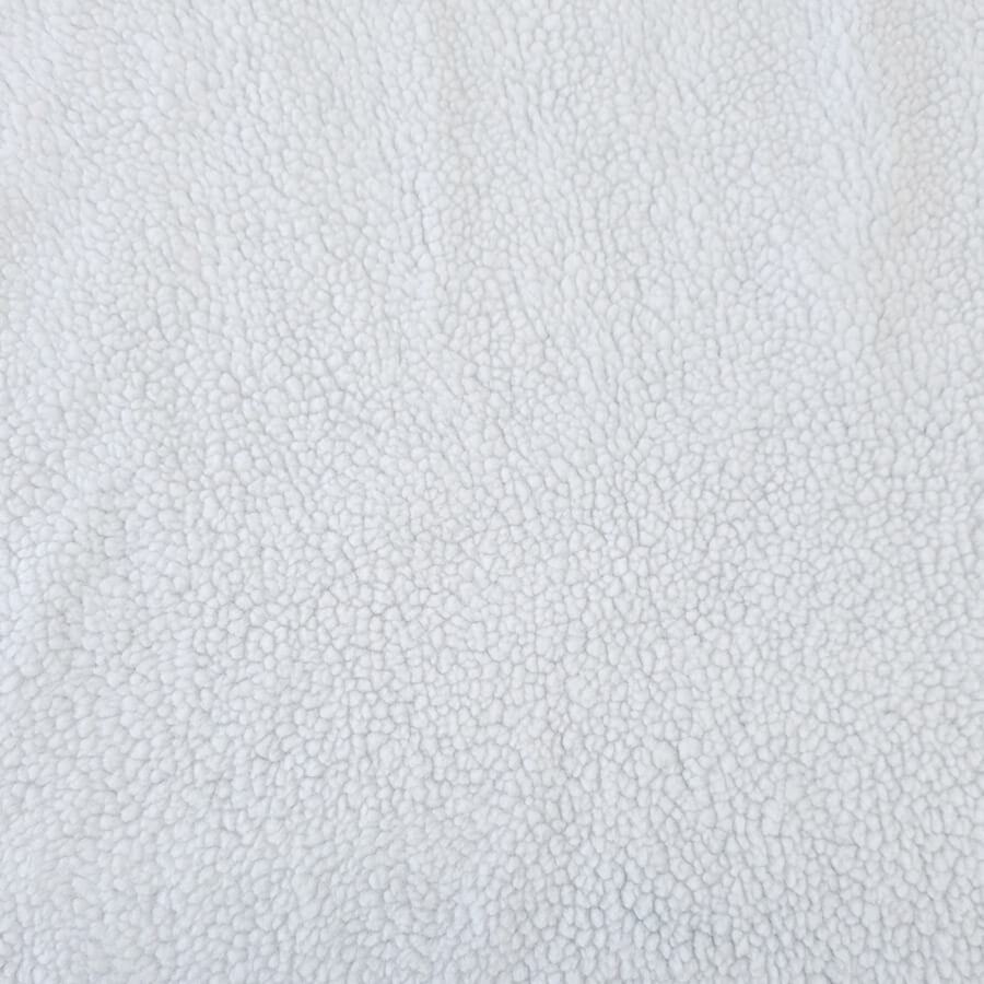 tela borreguito blanco optico para carnaval