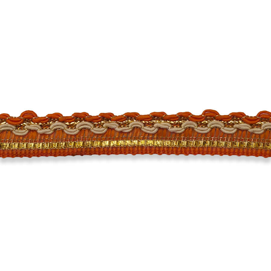 Galón Mixto con Hilo Metalizado 1,5cm (pieza 18m) - Varios colores - Imagen 5