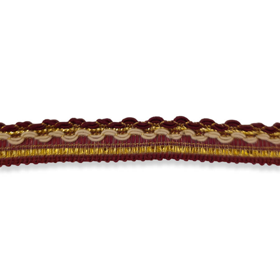 Galón Mixto con Hilo Metalizado 1,5cm (pieza 18m) - Varios colores - Imagen 9