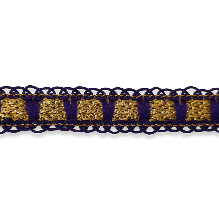 Tira decorativa multicolor para confección