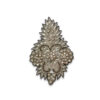 Adorno textil premium para vestuario festivo