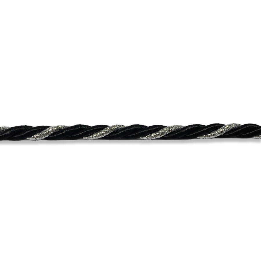 264.593-Cordon-rayon-6mm-negro-plata