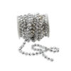 Cadena ornamental de perlas color oro