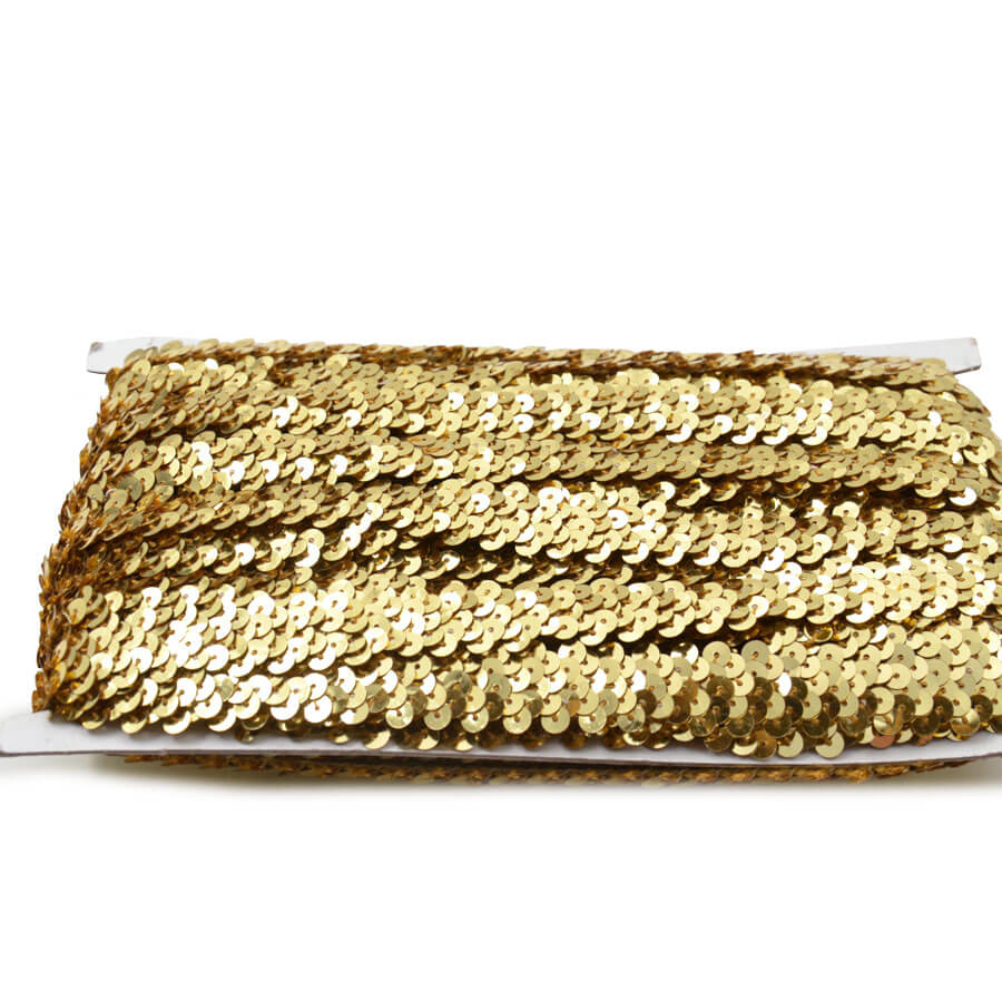 Elástico con lentejuelas para disfraces