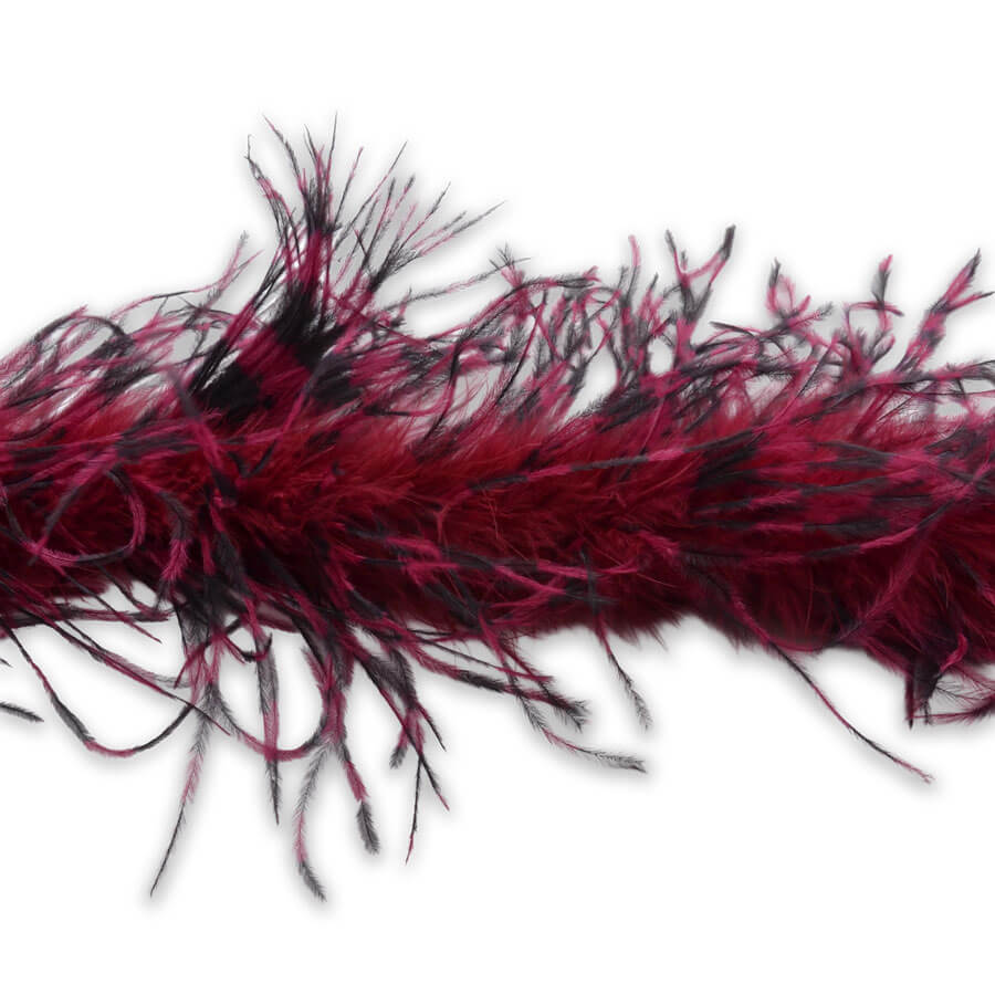 Plumas Ostrich Bicolor (pieza 2 Yardas) - varios colores - Imagen 12