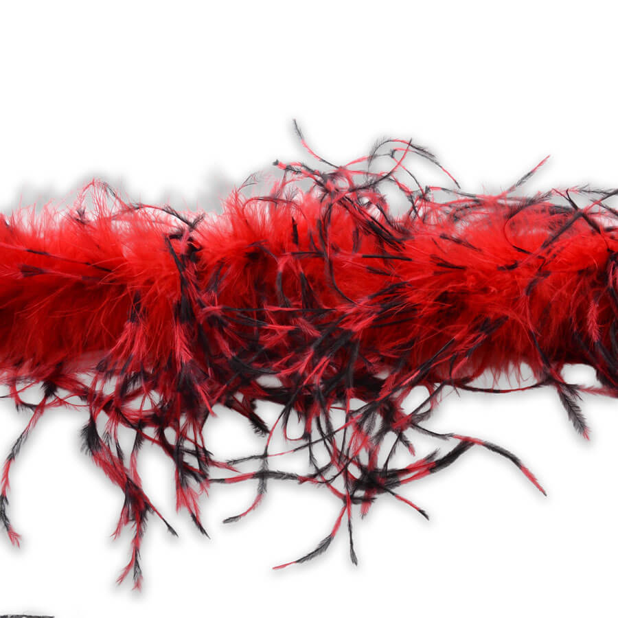 Plumas Ostrich Bicolor (pieza 2 Yardas) - varios colores - Imagen 9