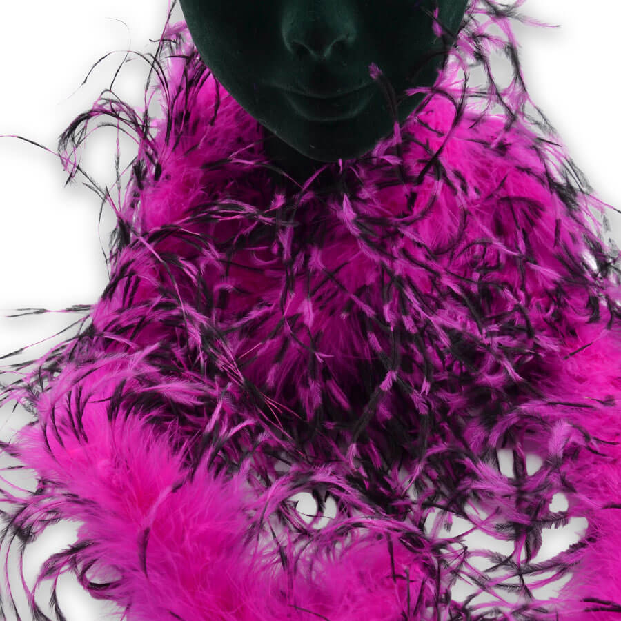 Plumas Ostrich Bicolor (pieza 2 Yardas) - varios colores - Imagen 14