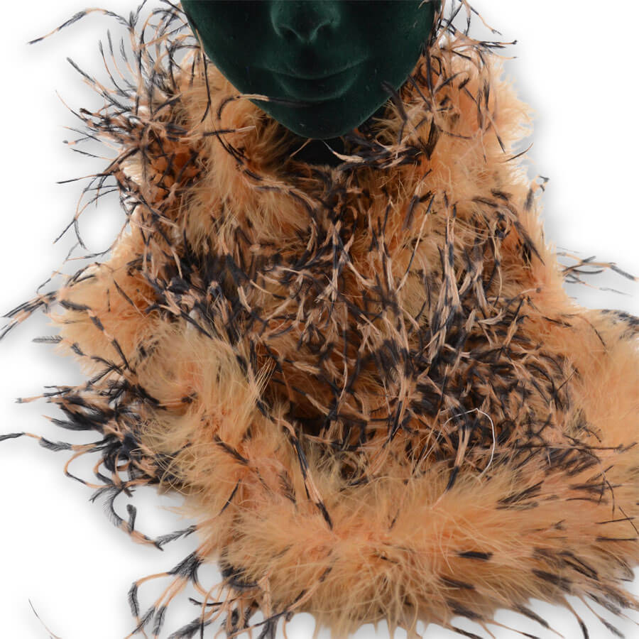 Plumas Ostrich Bicolor (pieza 2 Yardas) - varios colores - Imagen 5