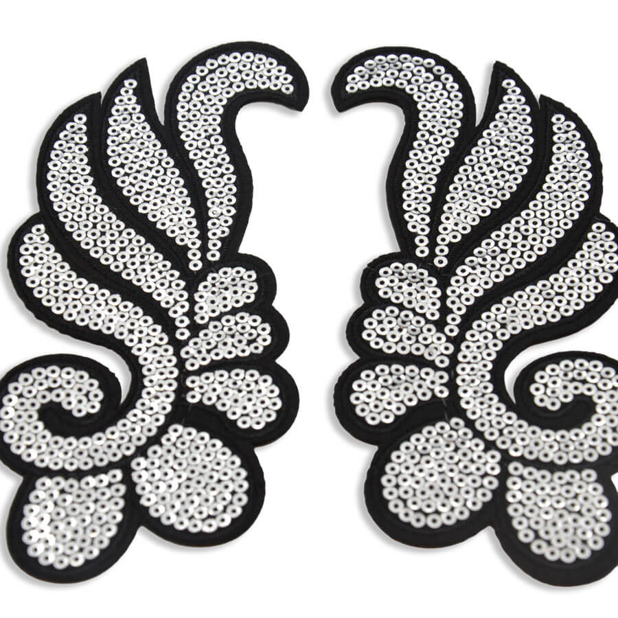 Pareja de Apliques de Lentejuela - varios colores - Imagen 8