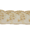 Puntilla Bordada Tul Metalizada 8cm (pieza 14m) - Plata y Oro - Thumbnail Image 5