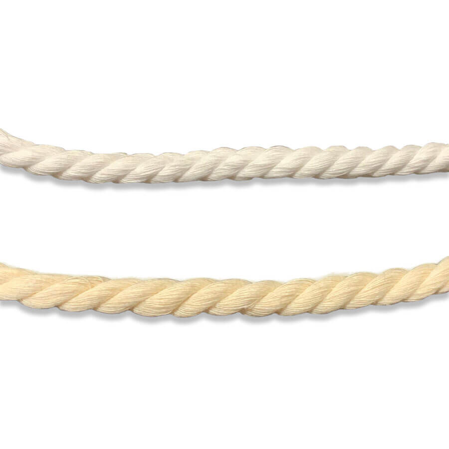 Cordón de algodón para tapicería y confección.