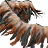 Adorno de plumas para Moros y Cristianos