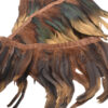 Fleco de plumas de 25 cm para carnaval detalles