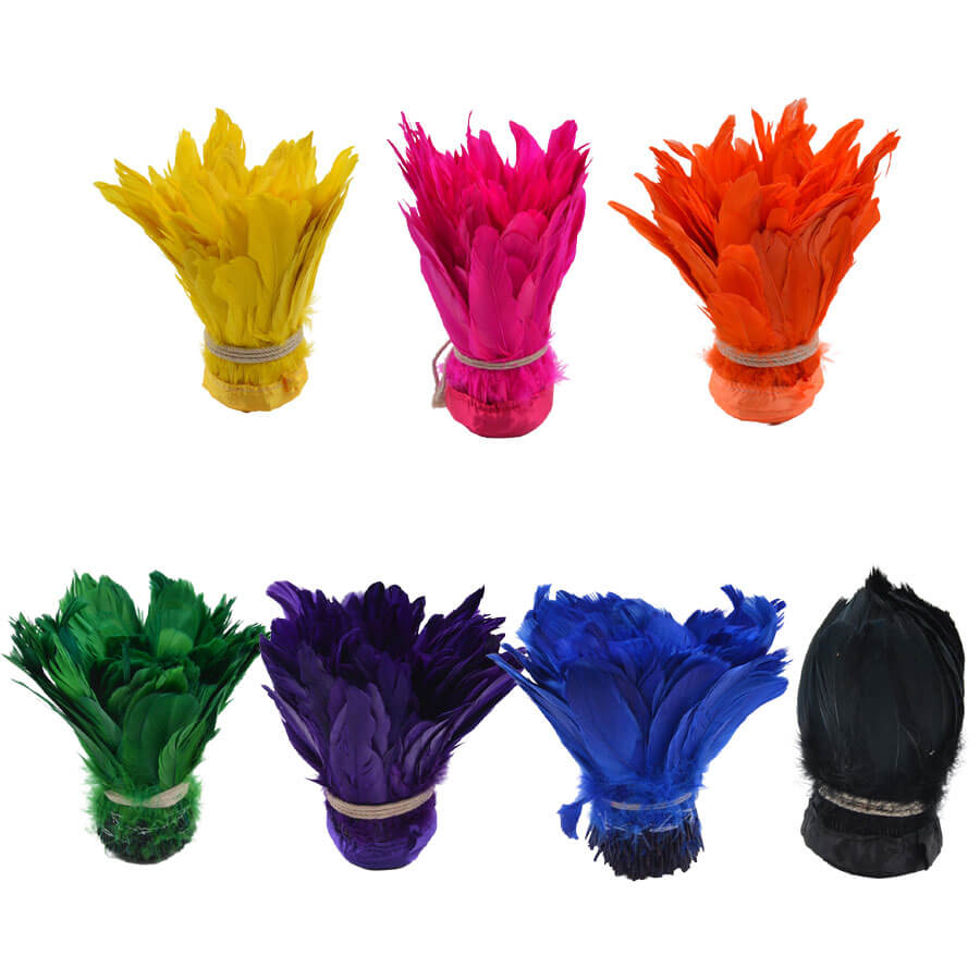 Pluma Ganso 15cm (pieza 2m) - varios colores - Imagen 1