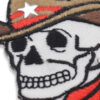 Parche Termoadhesivo Calavera Cowboy 6 cm - Thumbnail Image 3