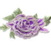 Parche Bordado Flor Morada 15 cm - Thumbnail Image 2