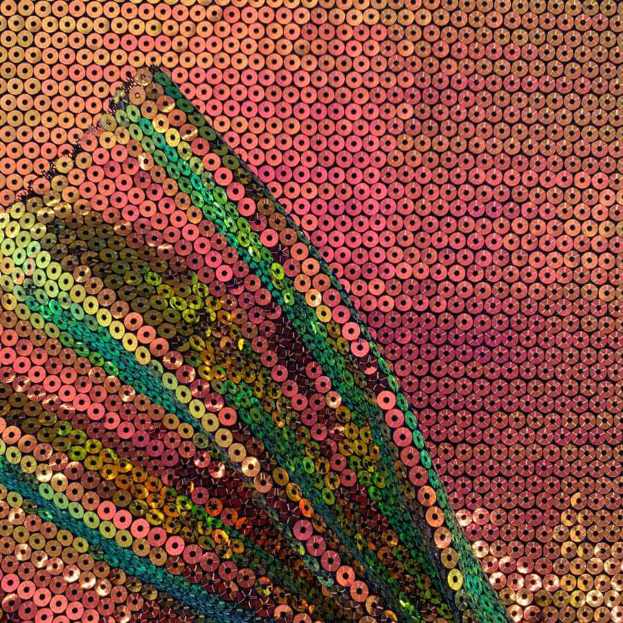 Tela Lentejuela 5P sobre Tul Ancho 150 cm - Imagen 7