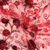 Tela de Lentejuela Bolonia sobre tul ancho 130 cm - Thumbnail Image 6