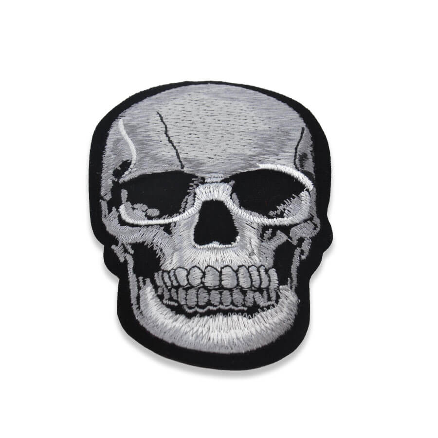 Parche Termoadhesivo Calavera Bordada 6 cm/15 cm - Imagen 3