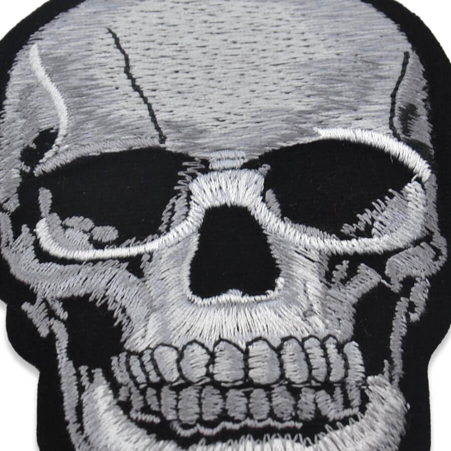 Parche Termoadhesivo Calavera Bordada 6 cm/15 cm - Imagen 4