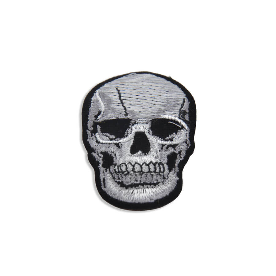 Parche Termoadhesivo Calavera Bordada 6 cm/15 cm - Imagen 2