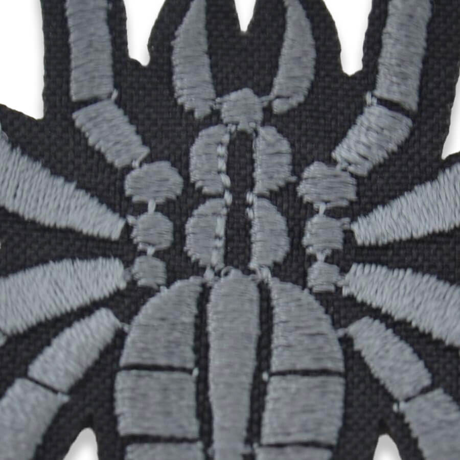 Parche decorativo de araña para prendas