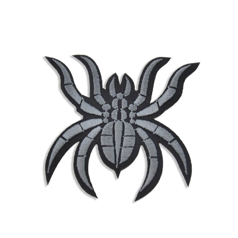 Parche termoadhesivo con diseño de araña de 8 cm