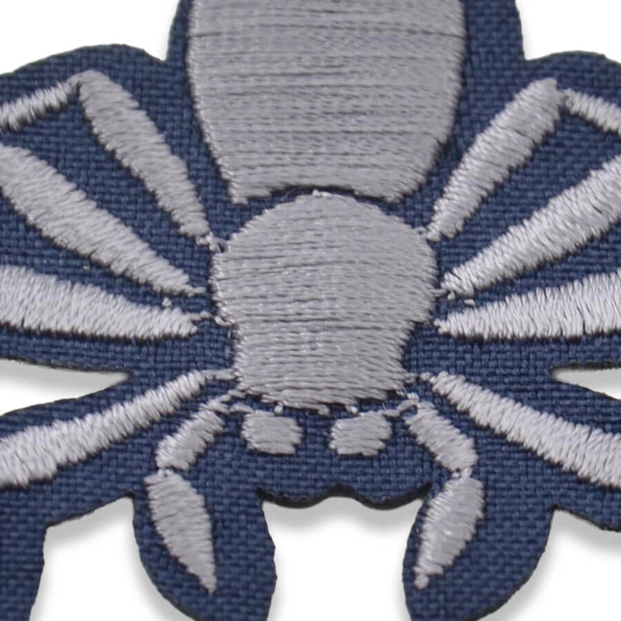 Parche decorativo con diseño de araña