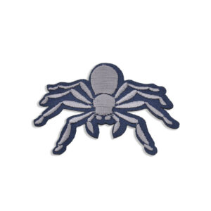 Parche termoadhesivo de araña bordada de 10 cm