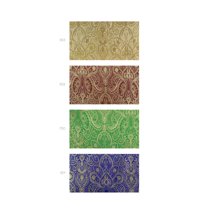 Tela Brocado Jaima Flor de Lis Ancho 150 cm - Imagen 1
