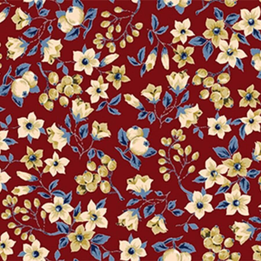Algodón Flowerty Estampado Floral 100% Algodón Ancho 140 cm - Imagen 11