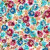 Algodón Flowerty Estampado Floral 100% Algodón Ancho 140 cm - Thumbnail Image 14