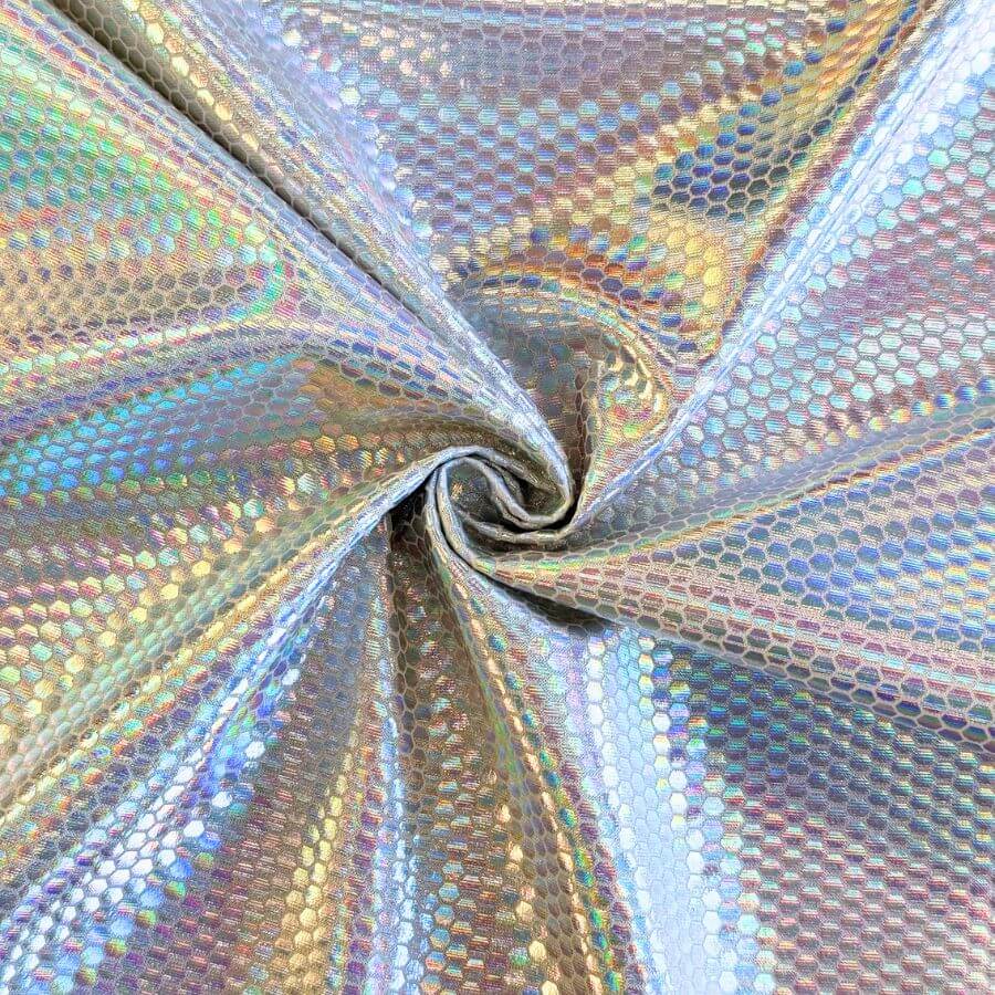 Tela de Licra Lamé Honey Ancho 150 cm - Imagen 2